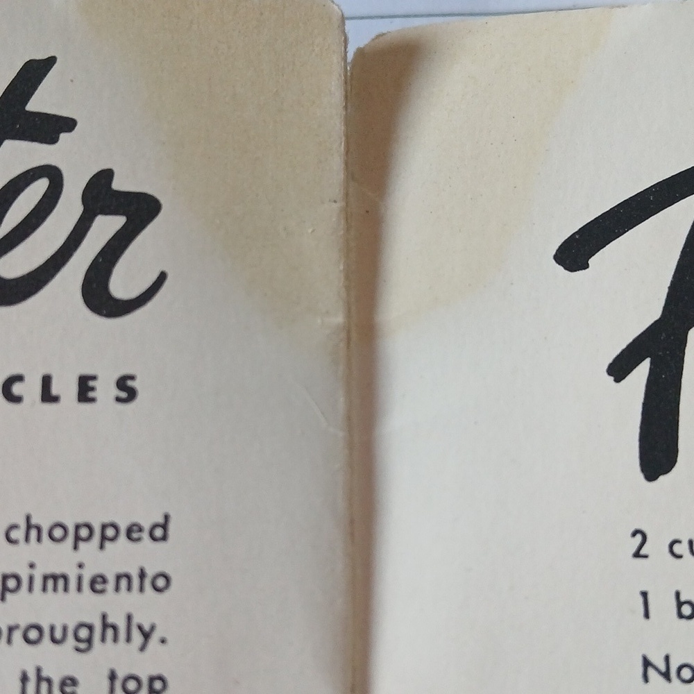 Vintage 1955 Pamphlet Instructions for using your Miracle Food Cutter Cone Model - Picture 8 of 8